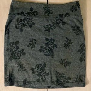 Garage XS/P Gray Pencil Skirt
